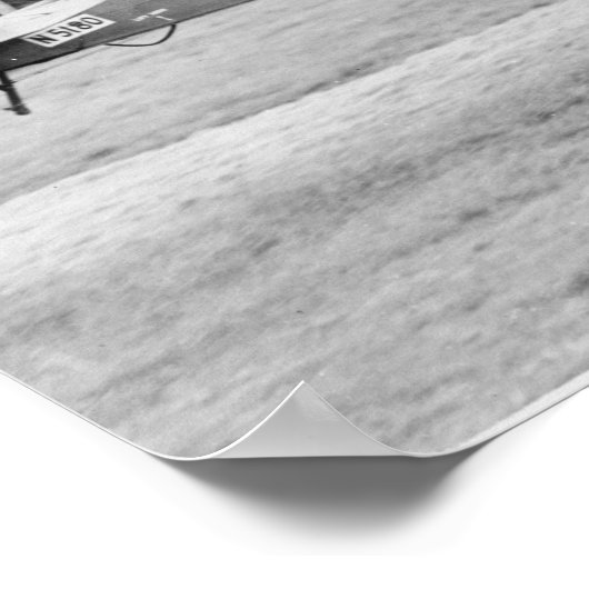 Start des Sopwith-Flugzeugs Poster (Ecke)