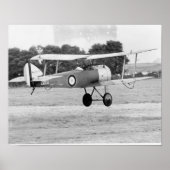 Start des Sopwith-Flugzeugs Poster (Vorne)