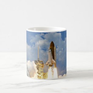 Start des Space Shuttle Atlantis Kaffeetasse
