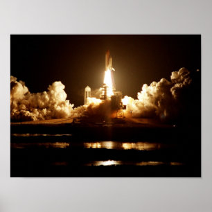 Start des Space Shuttle Atlantis (STS-101) Poster