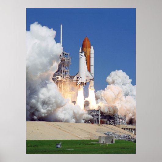 Start des Space Shuttle Atlantis (STS-115) Poster (Vorne)