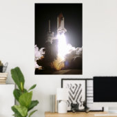 Start des Space Shuttle Atlantis (STS-76) Poster (Heimbüro)