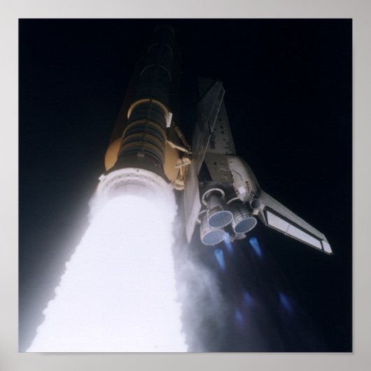 Start des Space Shuttle Atlantis (STS-79) Poster (Vorne)