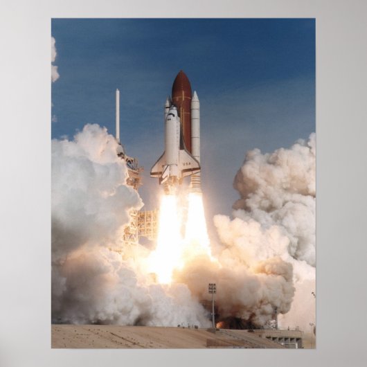 Start des Space Shuttle Columbia (STS-73) Poster (Vorne)