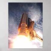 Start des Space Shuttle Columbia (STS-73) Poster (Vorne)