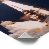 Start des Space Shuttle Columbia (STS-83) Poster (Ecke)