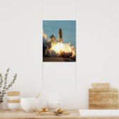 Start des Space Shuttle Columbia (STS-87) Poster (Küche)