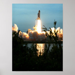 Start des Space Shuttle Columbia (STS-87) Poster