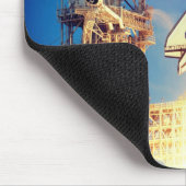 Start des Space Shuttle Discovery Mousepad (Ecke)