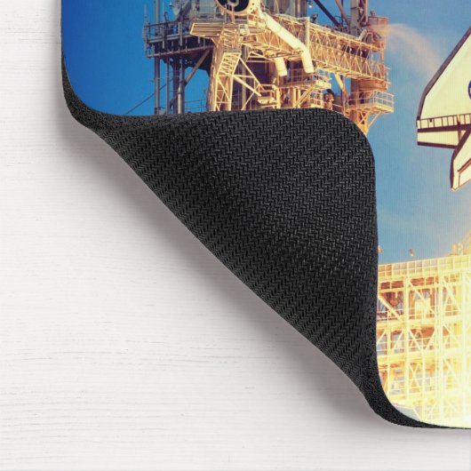 Start des Space Shuttle Discovery Mousepad (Ecke)
