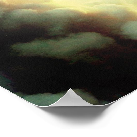 Start des Space Shuttle Discovery Poster (Ecke)