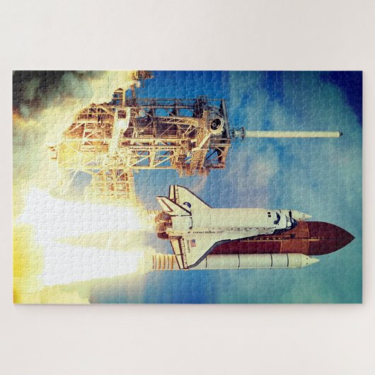 Start des Space Shuttle Discovery Puzzle (Horizontal)