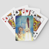 Start des Space Shuttle Discovery Spielkarten (Rückseite)