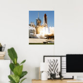 Start des Space Shuttle Discovery (STS-121) Poster (Heimbüro)