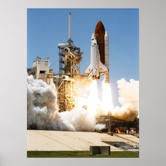 Start des Space Shuttle Discovery (STS-121) Poster (Vorne)