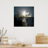 Start des Space Shuttle Endeavour (STS-108) Poster (Küche)