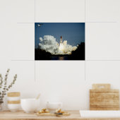 Start des Space Shuttle Endeavour (STS-47) Poster (Küche)