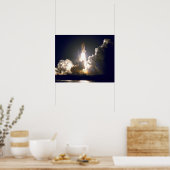 Start des Space Shuttle Endeavour (STS-88) Poster (Küche)