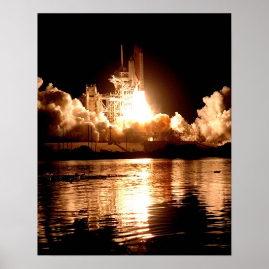 Start des Space Shuttle Endeavour (STS-88) Poster (Vorne)