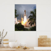 Start des Space Shuttle Poster (Küche)