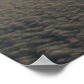 Start des Space Shuttle - Skydiver-Ansicht Poster (Ecke)