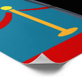 Start-Diva-Poster (kaukasisch) Poster (Ecke)