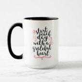 Start each day mug tasse (Links)