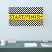 START/ finish Racing running Banner (Messe)