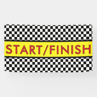 START/ finish Rennlauf Banner