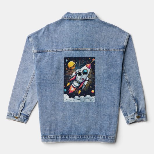 Start frei! jeansjacke (Rückseite)