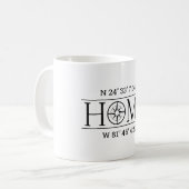 Start-GPS-Koordinaten Kaffeetasse (Vorderseite Links)