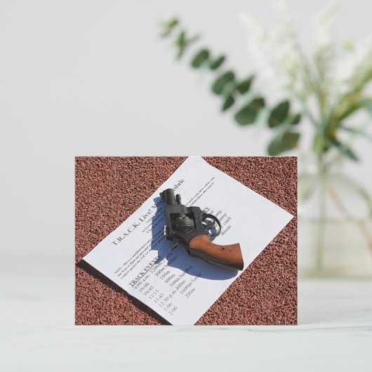 Start Gun - 2008 T.R.A.C.K. Live! Postkarte (Stehend Vorderseite)