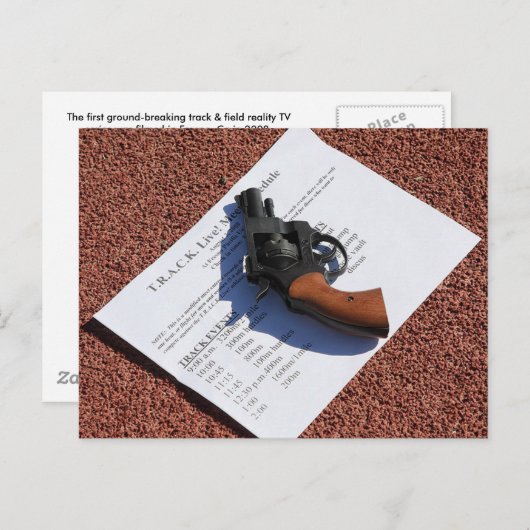 Start Gun - 2008 T.R.A.C.K. Live! Postkarte (Vorne/Hinten)