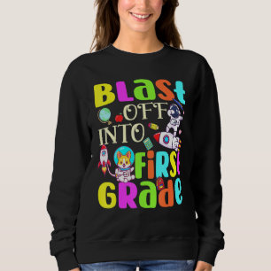 Start in den ersten Schultag in Corgi Sweatshirt
