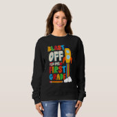 Start in den ersten Schultag Sweatshirt (Vorne ganz)