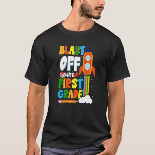 Start in den ersten Schultag T-Shirt (Vorderseite)