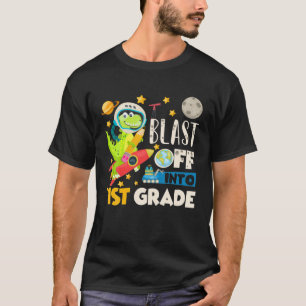 Start in den ersten Tag der Schule Dinos T-Shirt