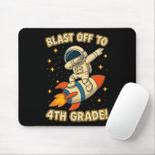 Start in die 4. Klasse Rakete Dab Weltraum Coole S Mousepad (Mit Mouse)
