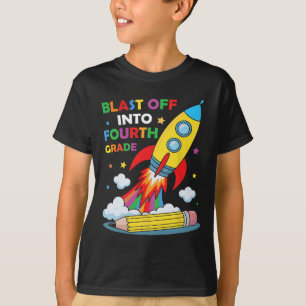 Start ins vierte Schuljahr Erster Schultag T-Shirt
