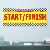 Start Line Finden Line Banner (Messe)