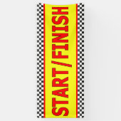 Start Line Finden Line Banner (Vertikal)