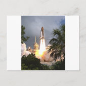 Start mit Palmen Postkarte (Vorderseite)