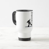 Start now – one step makes all the difference reisebecher (Vorderseite Links)