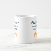 Start over. As many times as you need - Mug Kaffeetasse (Mittel)
