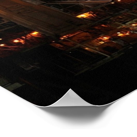 Start-Pad für das Space Shuttle Discovery Poster (Ecke)