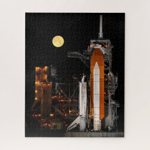 Start-Pad für das Space Shuttle Discovery Puzzle