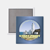 Start Point Lighthouse Magnet (Vorderseite/Rückseite)