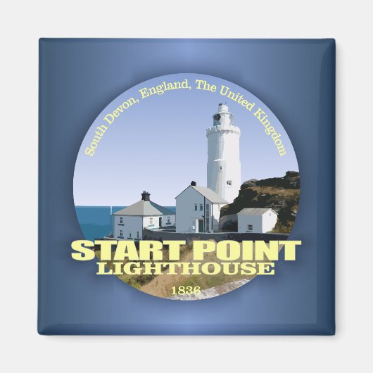 Start Point Lighthouse Magnet (Vorne)
