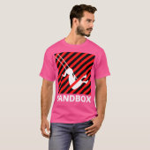 Start - Sandbox-Logo (Schwarze Version) T-Shirt (Vorne ganz)
