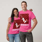 Start - Sandbox-Logo (Schwarze Version) T-Shirt (Unisex)